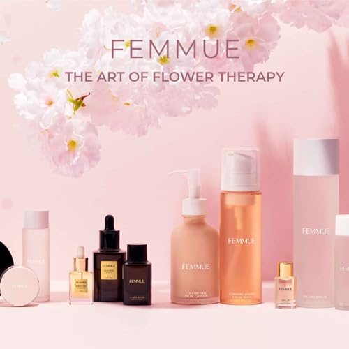 FEMMUE Cleansing Gel Face Wash (4.2 oz) | Hydrating Daily Facial Gel Cleanser & Makeup Remover with Blueberry Extracts | Korean Skincare