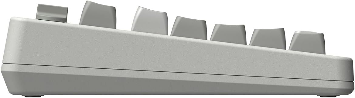 8BitDo Retro Mechanical Keyboard, Bluetooth/2.4G/USB-C Hot Swappable Gaming Keyboard with 87 Keys, Dual Super Programmable Buttons for Windows and Android - Fami Edition