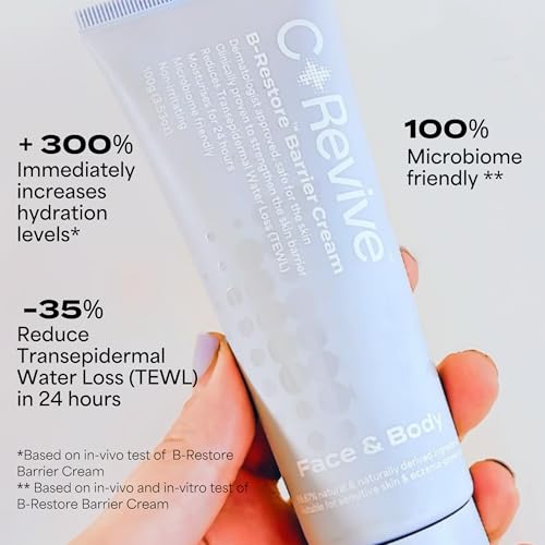 CelRevive B-Restore¢â Barrier Cream soothes, hydrates, and supports microbiome balance, restoring comfort to sensitive, dry skin. EWG Verified¢â for safety and transparency. Made in Australia