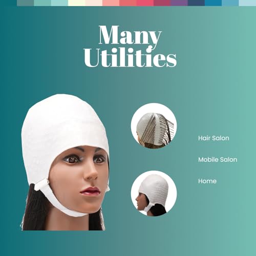 Dompel Silicone Highlight Hair Cap | Reusable Professional Silicone Cap | Special for Hair Dyeing | Model 233 CA 1 UND