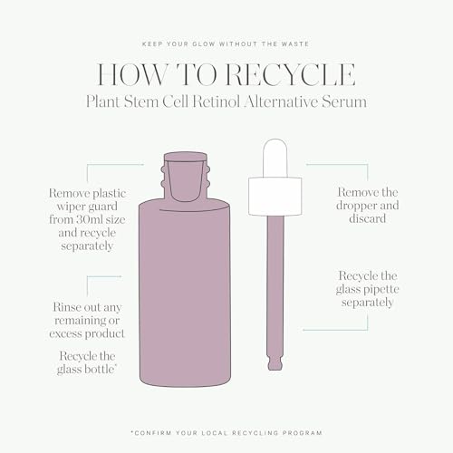 KORA Organics Plant Stem Cell Retinol Alternative Serum, Firming Face Serum, Repair Signs of Aging, Promotes Radiant Skin, Certified Organic, Cruelty Free - Smoothening Retinol for Face - 1.01 fl oz