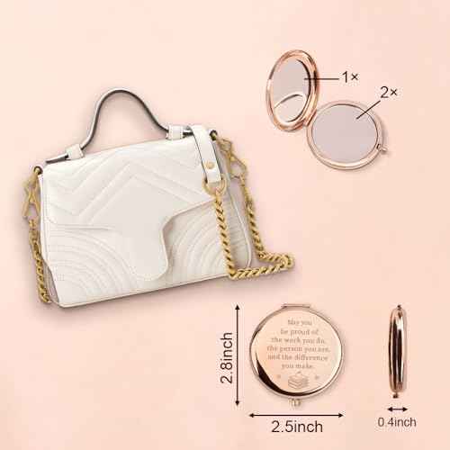 for Teacher, Teacher Appreciation Gifts, Teacher Compact Mirror,Teacher Gifts, Teacher Stocking Stuffers,Thank You Teacher Gifts,Christmas Teacher Gifts, Teacher Valentines Gifts