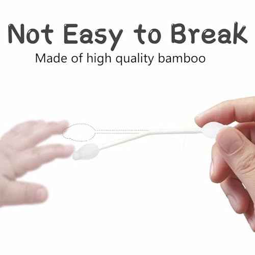 Kids Safety Cotton Swabs with Large Tips for Newborn, Babies,Infants, Kids, Children Cotton Buds 160pcs