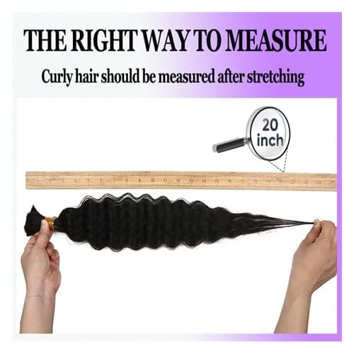 Human Braiding Hair 150g 20 Inch Boho Braids Human Hair Deep Wave Blonde Boho Hair For Braiding 6 Bundles/Pack No Weft Boho Human Braiding Hair Curly 27#
