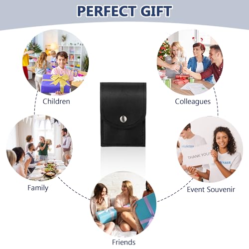 Lasnten 100 Bulk Nail Clipper Set Bulk Manicure Kit Stainless Steel Pedicure Professional Nail Care Kit with Travel Case Portable Grooming for Husband Men Women Family(Black,4 in 1)