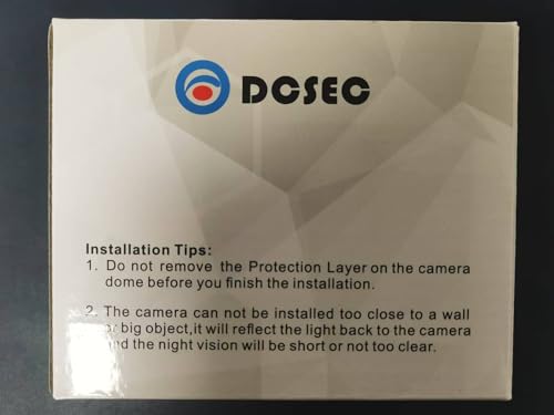 5MP 4MP 180 Degree Wide Angle Dome Security Camera HD-TVI/CVI/AHD/960H Analog 4 in 1 Super Hybrid HD CCTV Surveillance 1.7mm Fisheye Lens Outdoor/Indoor IR Day&Night Vision Home Cam