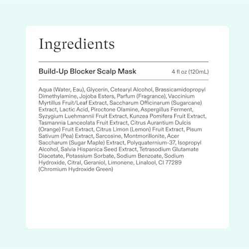 Nutrafol Exfoliating Scalp Mask, Eliminates Product Build-up and Oil for Healthier Hair and Scalp, Physician-formulated for Thinning Hair, Color and Extension Safe - 4 Fl Oz Bottle