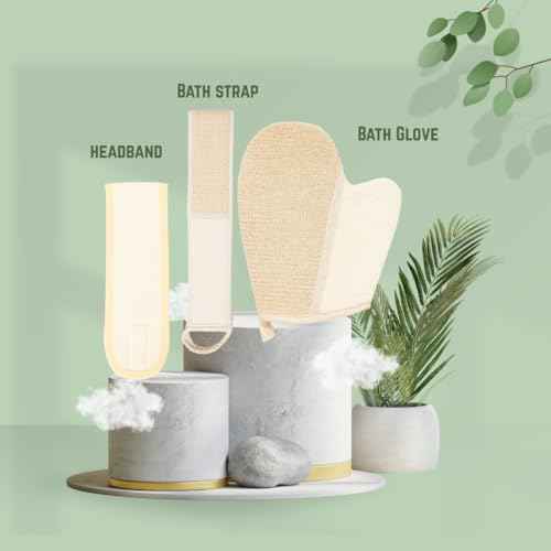 Self Care Natural Unique Organic Spa Set for Women ? Eco Friendly Gift Box with Bamboo Comb, Jade Roller, Facial Sponge, Makeup Remover Pads, Headband & Bath Glove ? Birthday, Relaxation Kit