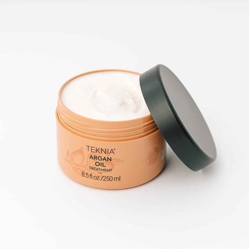 LAKMÉ Teknia Argan Oil Hair Treatment, Hydrating Mask with Argan Oil for Hair, 8.5 Fl Oz