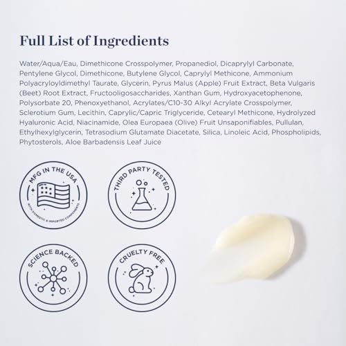 Beverly Hills MD Quench + Hydrate Daily Gel Moisturizer- Visibly Smooth, Plump, Hydrate Face & Neck for Wrinkles, Sagging- Skin Smoothing & Re-Energizing- Visibly Reduce Signs of Aging w/Niacinamide