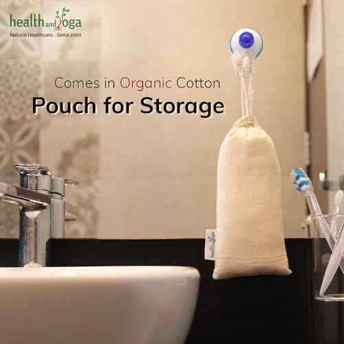 HealthAndYoga¢â Tongue Cleaner Scraper with Storage Bag - Hygienic, Surgical Grade, Non-Synthetic Grip ? Sterilizable Tongue Brush Cleaner (Surgical Steel - 1 Pack)