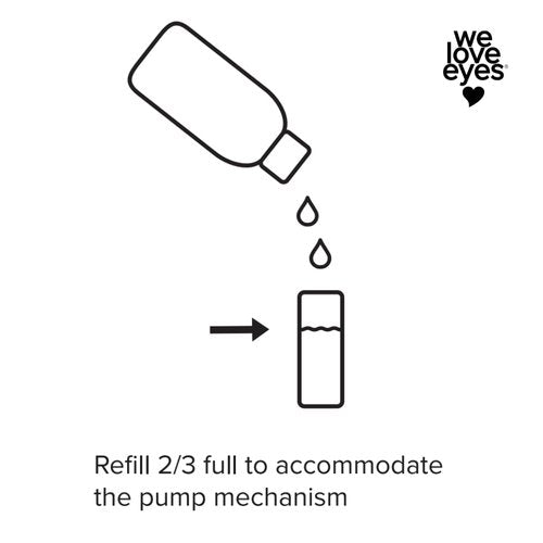 We Love Eyes - Tea Tree Eyelid Foaming Cleanser 250mL Refill Size