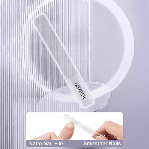 Manicure Set, 10 pcs High-Carbon Steel Nail Clippers Set, Portable Mini Manicure and Pedicure Kit, Travel Grooming Nail Kit with Leather Bag for Men and Women