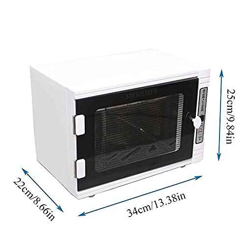 12L Nail Tool Sterilizer - Timed Cleaning Cabinet for Manicure Tools, Nail Art Equipment, and Haircut Salons - Multi-Purpose Sterilization Machine for Spas & Beauty Salons