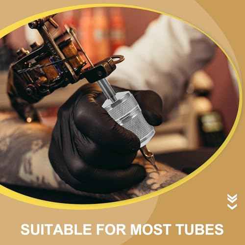 Artibetter Stainless steel tattoo grip self lock tattoo grips (30mm)