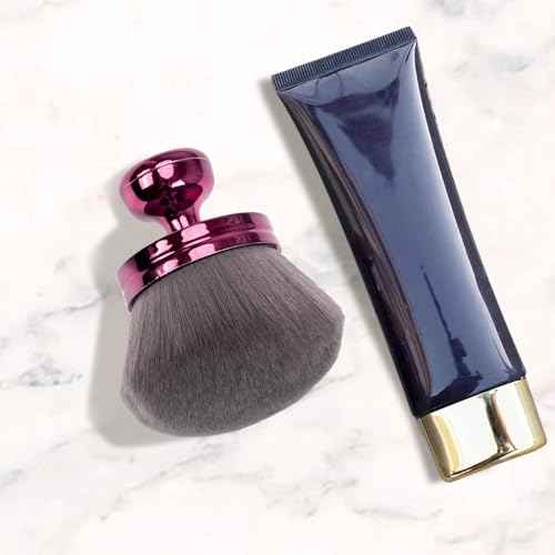 Extra Large Body Makeup Brush for Self Tanner: 2025 75mm Blend and Blur Body Kabuki Brush - Blending Applicator for Self Tanning, Leg Makeup & Bronzer Blend - Durable Soft Bristles