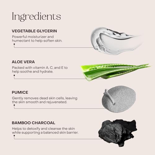 Everist The Exfoliating Body Ritual Set, 3.4 fl. oz Exfoliating Body Wash Concentrate, 6.09 fl. oz Body Oil Spritz & Konjac Sponge in Jute Travel Bag, Cleansing & Hydrating For All Skin Types