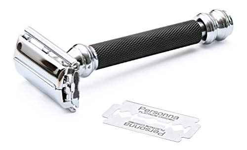MERKUR Black Handled MK-30B Double Edge Safety Razor