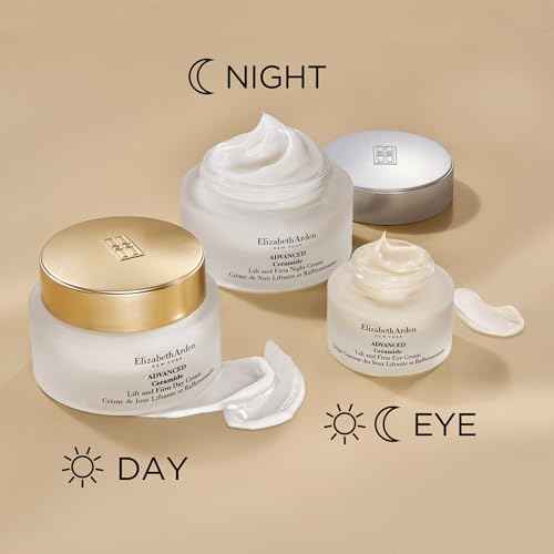 Elizabeth Arden Advanced Ceramide Lift and Firm Eye Cream, Moisturizing Formula for Reducing Undereye Wrinkles, Puffiness and Crow's Feet, 0.5 Oz