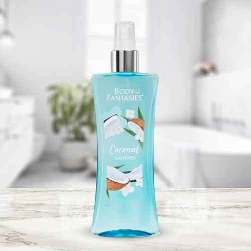 Body Fantasies Signature Fragrance Body Spray, Coconut Fantasy, 8 fl oz