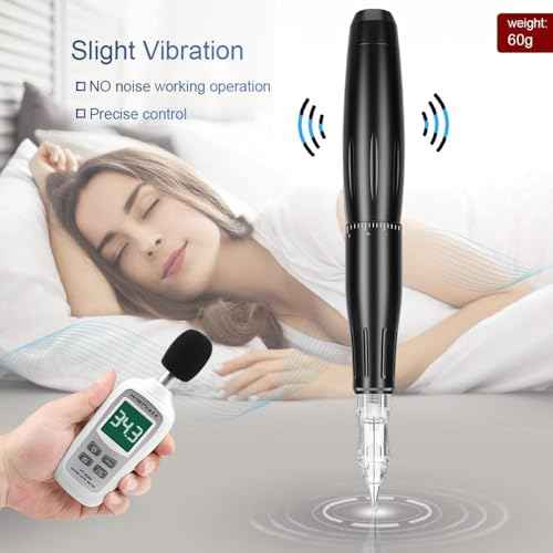 Permanent Makeup Machine - BIOAMSER P300 Permanent Makeup Tattoo Machines Device Kit Include Digital Permanent Makeup Power Supply Permanent Makeup Tattoo Pen and 2 Clip Cord with 10pcs Needles