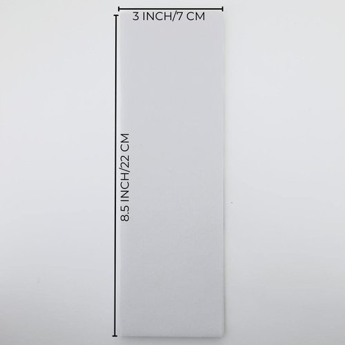 Omwah Beauty Professional Salon Grade Facial and Body Non Woven Epilating Wax Strips Large 3 x 9 Hair Removal (2000 Count)