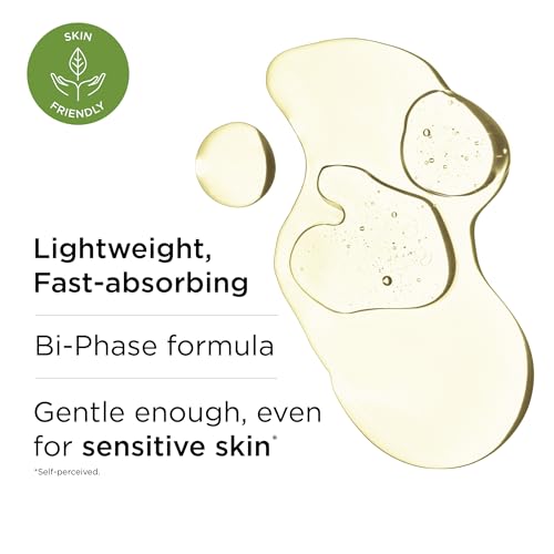 Elizabeth Arden White Tea Skin Solutions Fortifying Bi-Phase Oil Face Serum, Fine Lines and Wrinkles Treatment, Brightening Formula, 1.0 fl oz (Pack of 1)