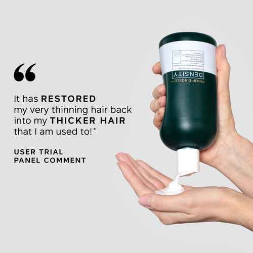 PHILIP KINGSLEY | Density Thickening Conditioner | For Fragile Hair and Hair Loss | Fine, Fragile Hair Thickener and Strengthener | Helps Volumize and Strengthen Hair | 16.9oz