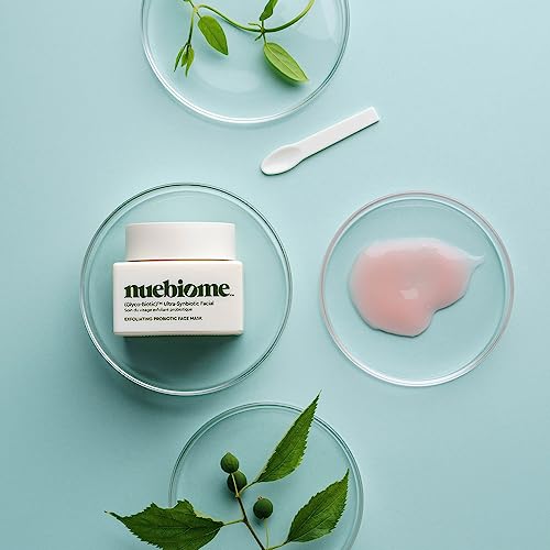 Glyco-Biotic Ultra Synbiotic Facial, AHA/BHA Face Mask for Great Skin Clarity, Texture, Radiant Skin, Acne Control and Refining Pores; 54 mL