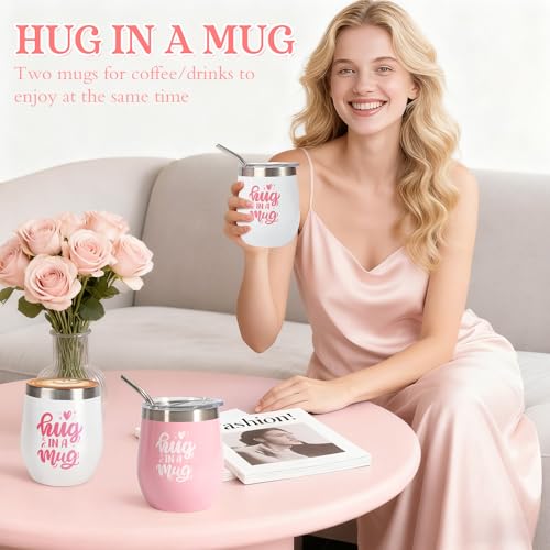 Birthday Gifts for Women,Self Care Set ,Get Well Soon Gift Baskets, Relaxing Rose Spa Gift Basket ,Care Package for Women, Unique Christmas Mom Gifts for Her Girlfriend Sister Friend Wife Grandma
