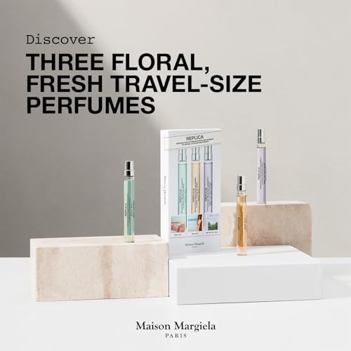 Maison Margiela - Replica - Fresh Fragrance Travel Set - Trio Fragrance Discovery Set - With When The Rain Stops, Bubble Bath & Beachwalk - 0.3 Fl Oz Travel Size Each