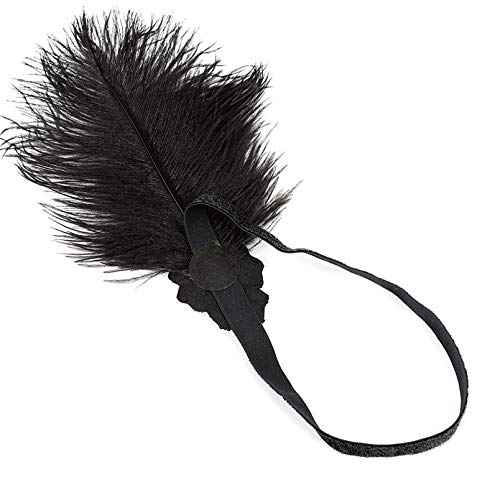 1920s Headpiece Great Gatsby Accessories Flapper Headband Wedding Headpieces for Bride Roaring 20's Art Deco Hair Clip