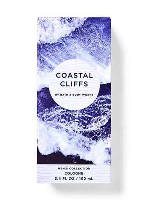 Coastal Cliffs Mens Cologne y Bath & Bod works, 3.4 fl oz / 100 mL, Full Size, Pack of 1