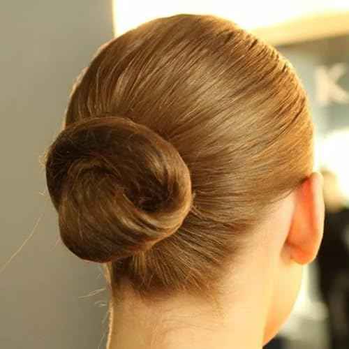 3 Pcs Hair Bun Maker, Bun Makers for Women's Hair, Lazy Bun Holders for Women's Hair, Thin Wavy Long Curly Straight Hair (Brown)