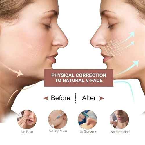 Eleve Beauty Face Shaper, Eleve Beauty V-Line Sculpting Face Mask, Chin Strap For Sleeping, Reusable Face Lift Chin Strap ? Silicone Double Chin Reducer For Jawline Tightening & Lifting (Classic Lift)