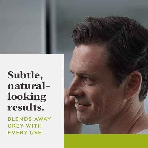 Just for Men Control GX Grey Reducing Shampoo, Gradual Hair Color with Keratin for Stronger Thicker and Healthier Looking Hair, 4 Fl Oz - Pack of 1 (Packaging May Vary)