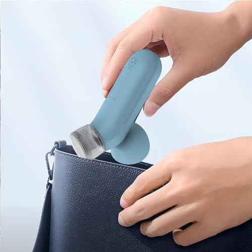 Eye Mist Steam Sprayer for Relief Dry Eyes, Eye Treatment, Portable Heated Eye Masks, Mini Eye Moisturizing Cleaning Soothing Steamer, Blue