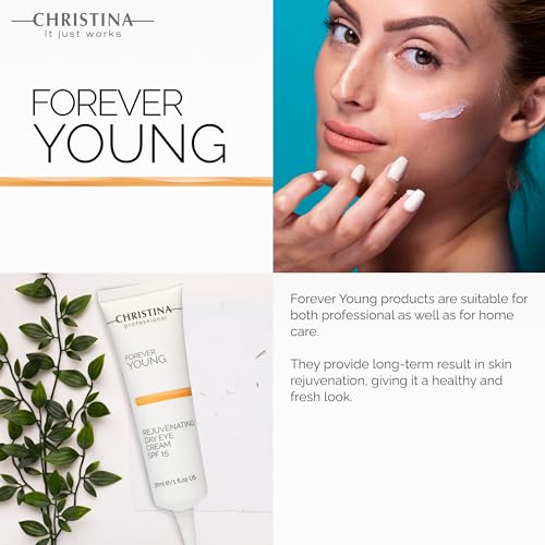 -CHRISTINA- Forever Young Eye Cream with SPF 15 | Cream with Vitamin K Hydrates, Rejuvenates, Revitalizes the Skin 30ml