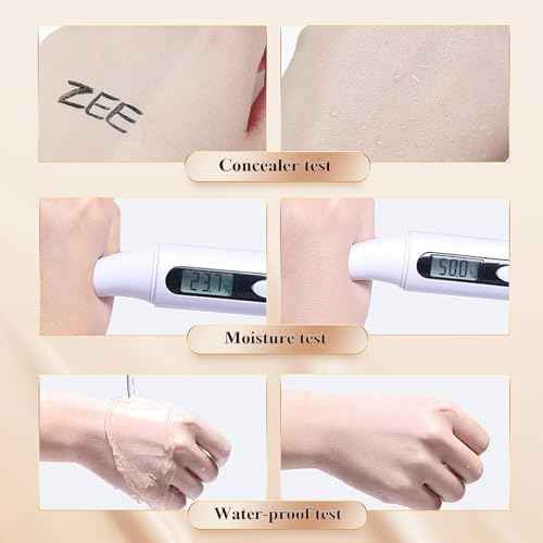 Mushroom Head Air Cushion CC Cream - BB Cream Makeup Brightening & Moisturizing, Full Coverage Concealer for Older Women, Oil Control Foundation for Mature Skin (Natural, 3.21 Ounce (Pack of 1))