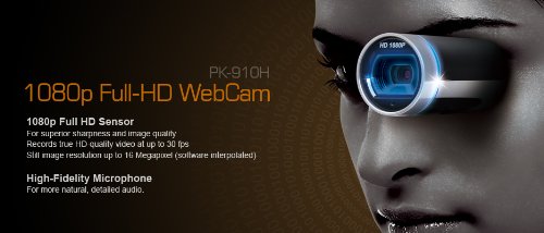 A4Tech Full HD 1080p Webcam with Built-in Microphone (PK-910H)