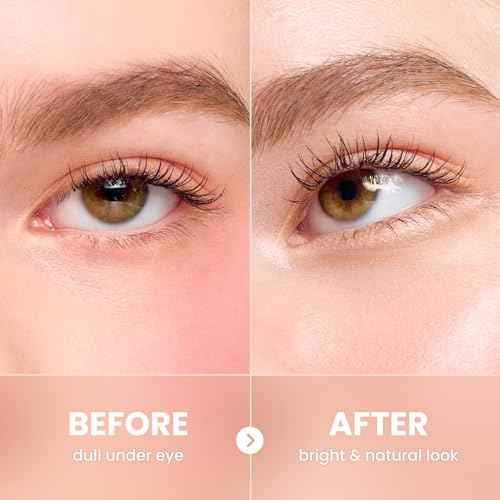 COLORGRAM Under Eye Highlighter Stick 03 Real Tone | Silky-Smooth Long-Lasting Highlighter & Contouring Stick for Smudge-Proof, Shining Daily Makeup | K-Beauty Face Highlighters & Luminizers