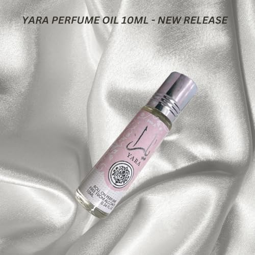 Lattafa Yara 2-piece Fragrance Bundle for Women (3.4 Oz Eau de Parfum Spray + 0.34 Oz Concentrated Perfume Oil)