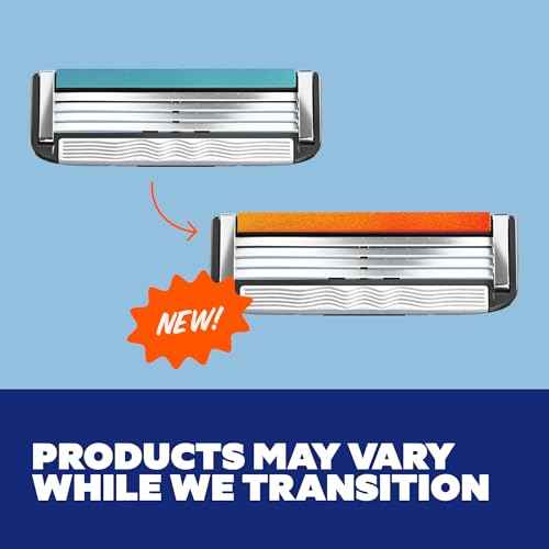 Dollar Shave Club | 4 Blade Razor Refills (8 Pack) | Swift Rinse Blades for Longer and Thicker Hair