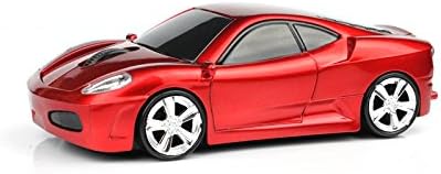 2.4Ghz Wireless Car Shape Mouse 3D Optical Gaming Mice USB Mini Receiver for PC Laptop Computer