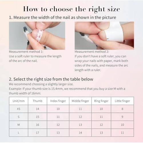 100% 5D Handmade Press on Nails with Heart Charms Long Stiletto Nails Press ons Gorgeous False Nails Rhinestones Press on Nails Handmade Nails for Women Girls Daily Wear DIY Manicure Size L