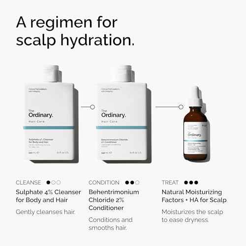 The Ordinary Hair Care Natural Moisturizing Factors + Hyaluronic Acid, Lightweight Hydrating Scalp Serum with Hyaluronic Acid and Squalane, 2 Fl Oz