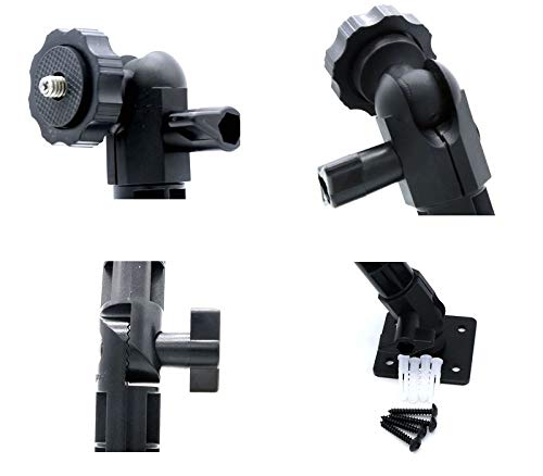 AceTaken StreamCam Wall Mount, Webcam mounting Bracket Compatible with Logitech StreamCam, Razer Kiyo Streaming Webcam,Security Camera