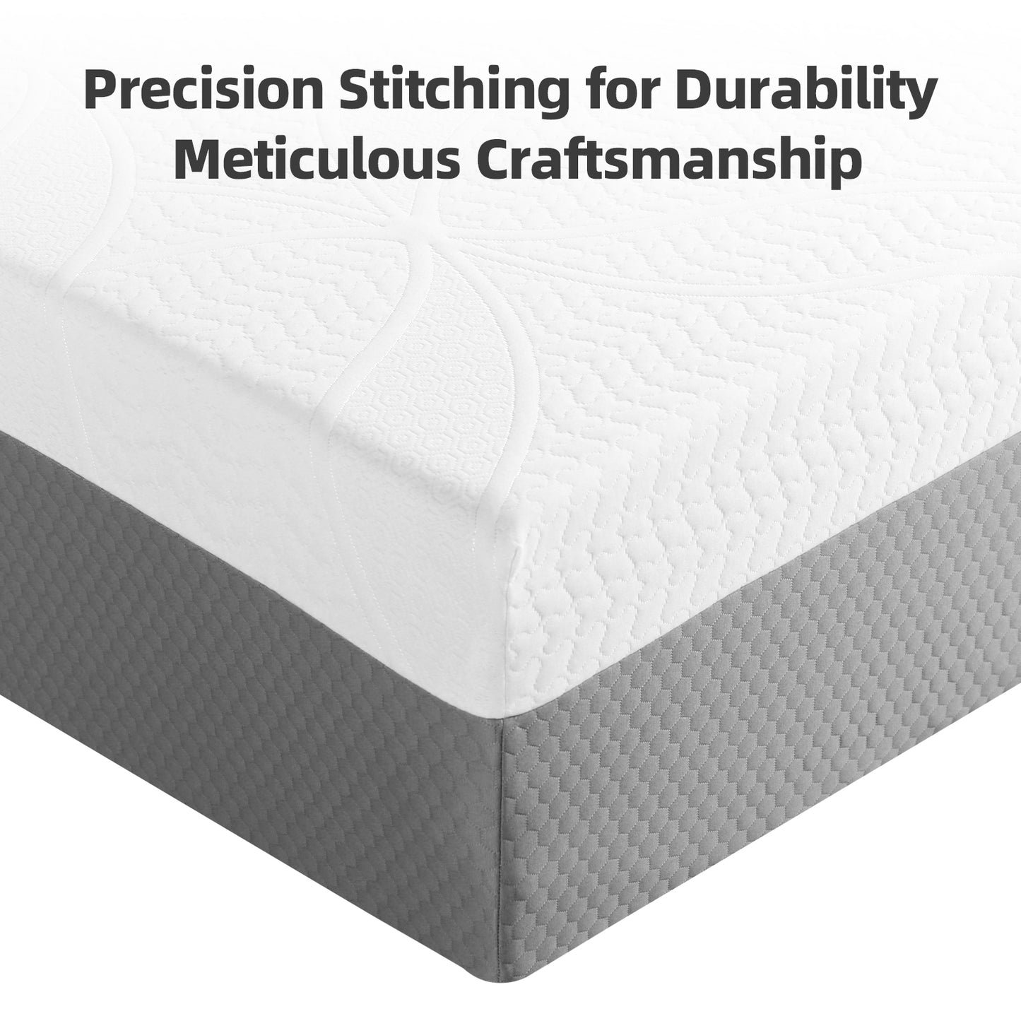 King Size 12-Inch Premium Foam Mattress - Eco-Friendly & Ergonomic