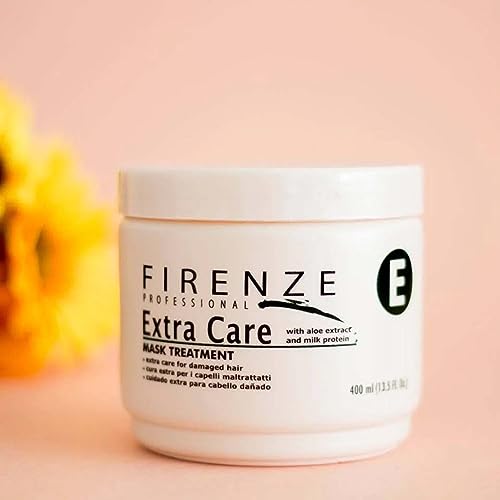 Firenze Professional Extra Care Trio ? Shampoo 300ml/10.1 fl oz, Conditioner 300ml/10.1 fl oz & Mask Treatment 400ml/13.5 fl oz ? Nourishing Hair Care Set