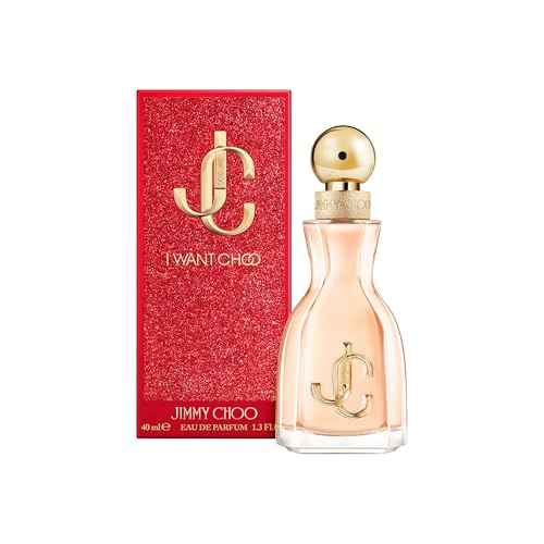 Jimmy Choo - I Want Choo Eau de Parfum - Women's Fragrance - Floral Gourmand Woody - With notes of Mandarine Juice, Red Spider Lily & Vanilla - 1.3 Fl Oz